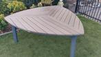 Triangel tuintafel aluminium met polywood, Tuin en Terras, Tuintafels, Ophalen, Gebruikt, Rechthoekig, Aluminium