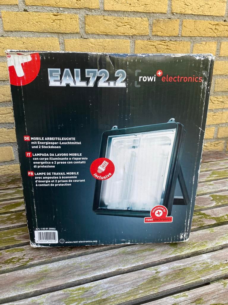 Bouw- en schilderlamp, Ophalen, Kabel of Snoer