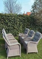 6x Your own Living rieten tuinstoelen, Ophalen, Zo goed als nieuw, Rotan