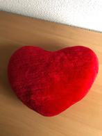 Hartkussen 29 cm rood, Ophalen of Verzenden, Zo goed als nieuw, Rood, Hartvormig