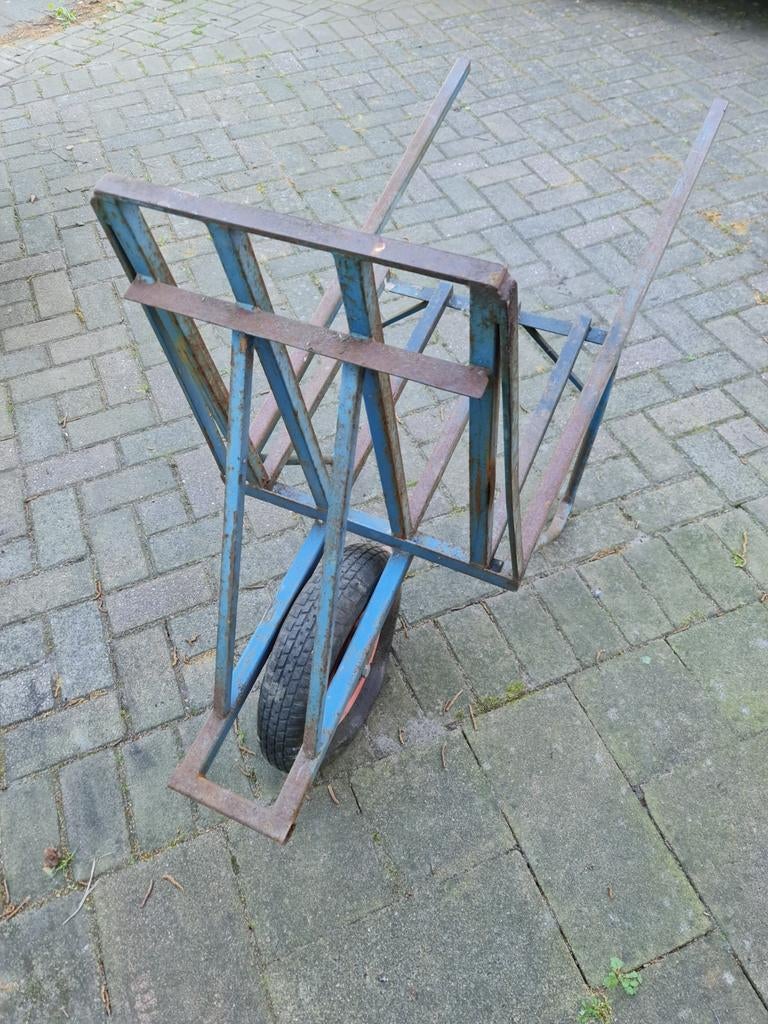 Steenwagen / Transportkar - Robuust en Handig, Doe-het-zelf en Verbouw, Transportwagens, Ophalen of Verzenden