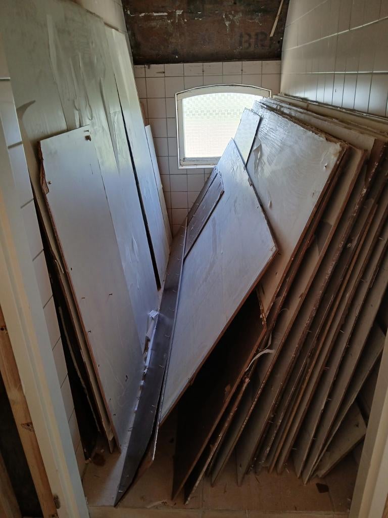 Platen, Ophalen, HPL, Gebruikt, Minder dan 20 mm