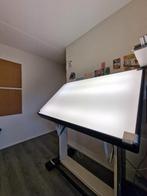 Industriële tekentafel/ lichtbak Elite in hoogte verstelbaar, Ophalen, Gebruikt, Overige typen