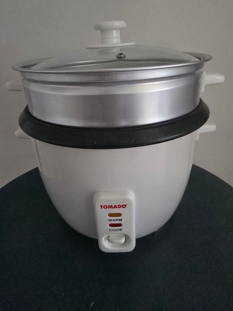 Tomado rijstkoker met stoomfunctie, Ophalen of Verzenden, Zo goed als nieuw