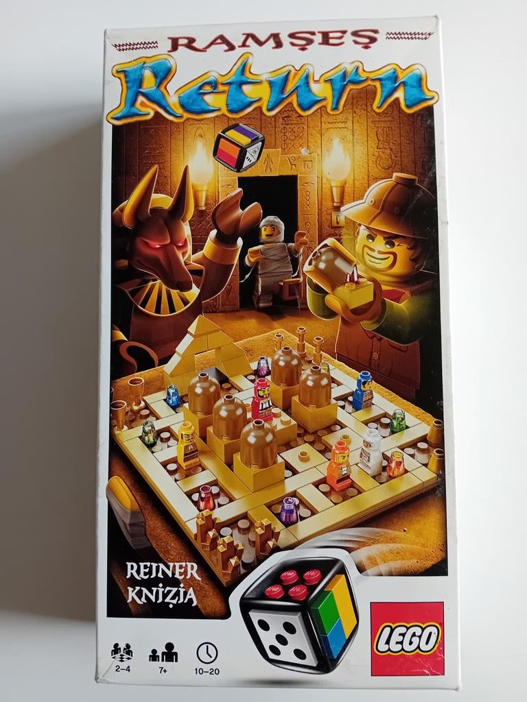 LEGO Ramses Return Bordspel 3855, Drie of vier spelers, Ophalen of Verzenden, Gebruikt, LEGO