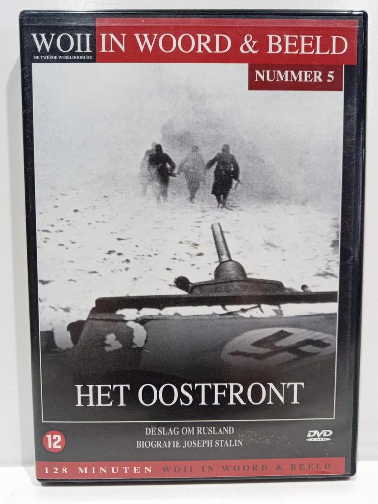 WOII In Woord & Beeld: Het Oostfront - DVD Nummer 5, Vanaf 12 jaar, Ophalen of Verzenden, Gebruikt, Oorlog of Misdaad
