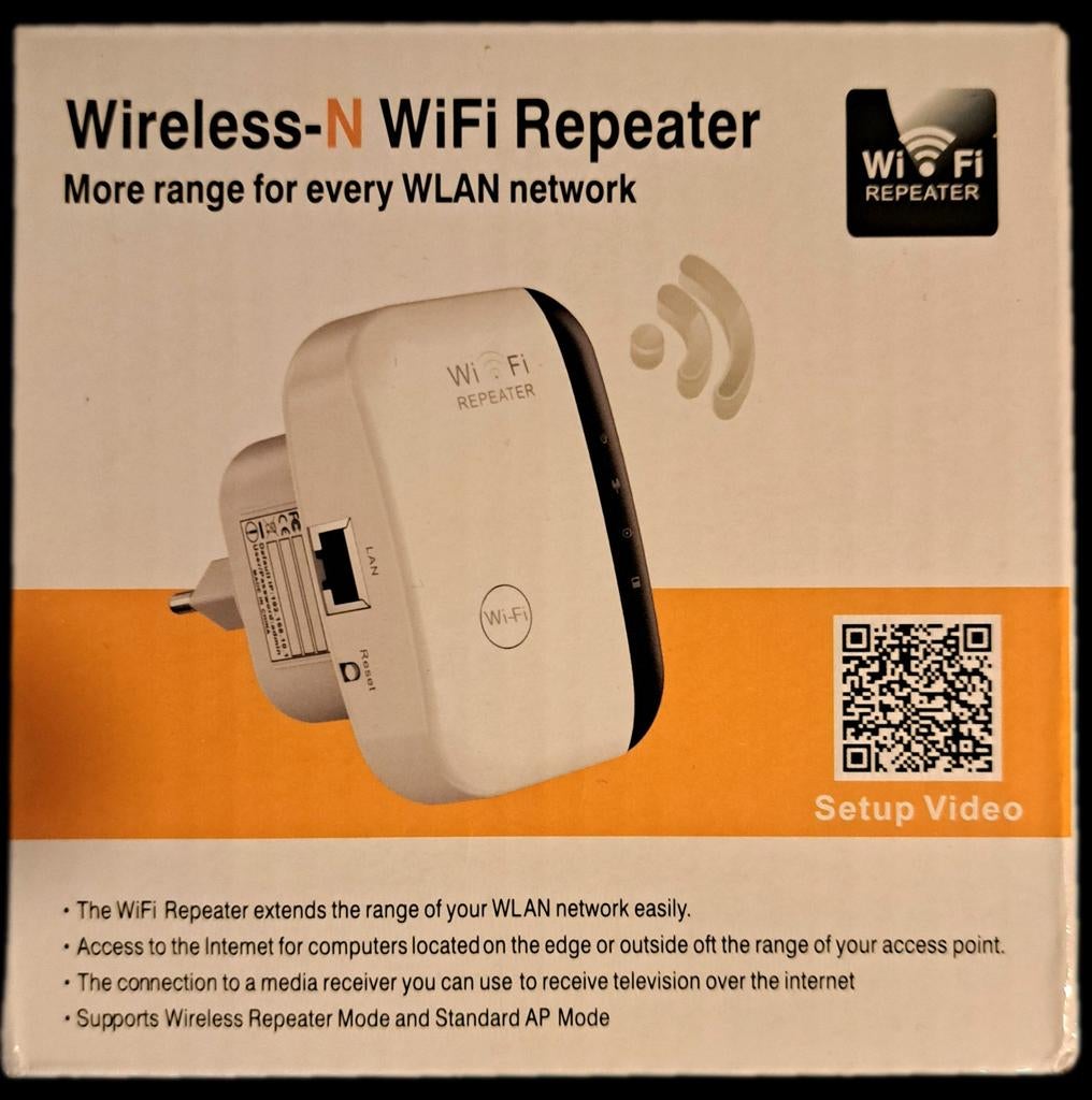 Wireless-N WiFi Repeater, Ophalen of Verzenden