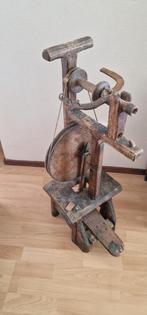 Antiek Italiaans spinnewiel, Hobby en Vrije tijd, Ophalen, Gebruikt, Spinnewiel