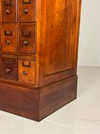Apothekerskast ladekast eiken antiek, Huis en Inrichting, Kasten | Ladekasten, 5 laden of meer, Ophalen of Verzenden, Zo goed als nieuw