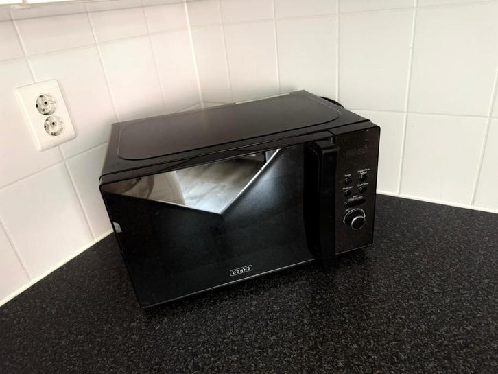 Donna magnetron met draaiplateau, Witgoed en Apparatuur, Magnetrons, Gebruikt, Vrijstaand, Magnetron, Draaiplateau, Ophalen