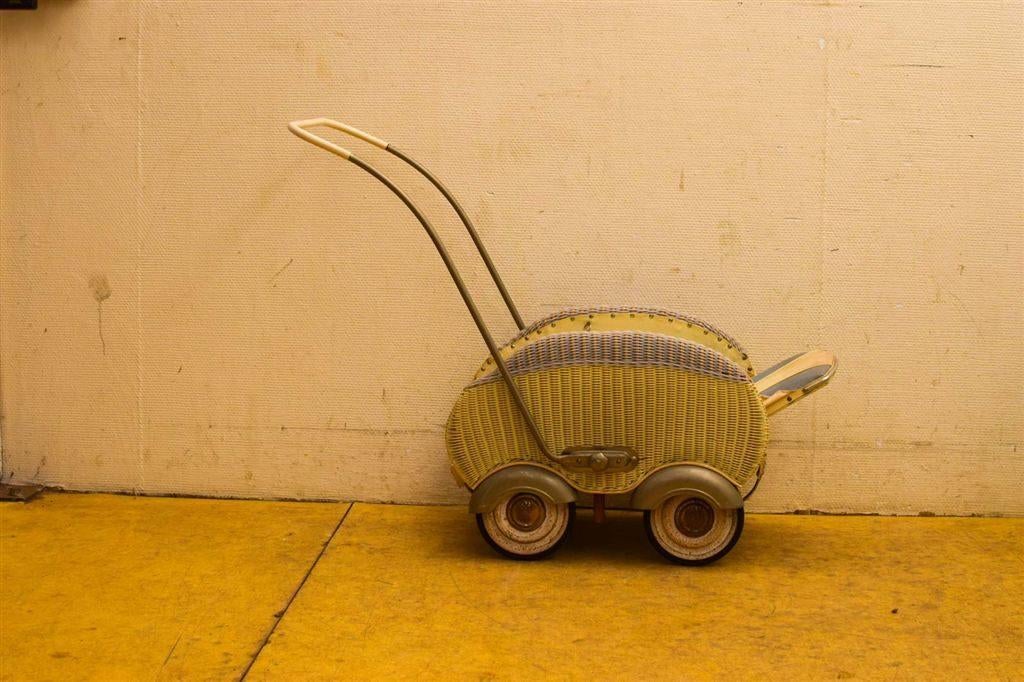 Poppenwagen 50703, Kinderen en Baby's, Speelgoed | Poppen, Ophalen of Verzenden, Gebruikt, Barbie