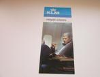 KLM royal class brochure, Verzenden, Nieuw, Overige typen