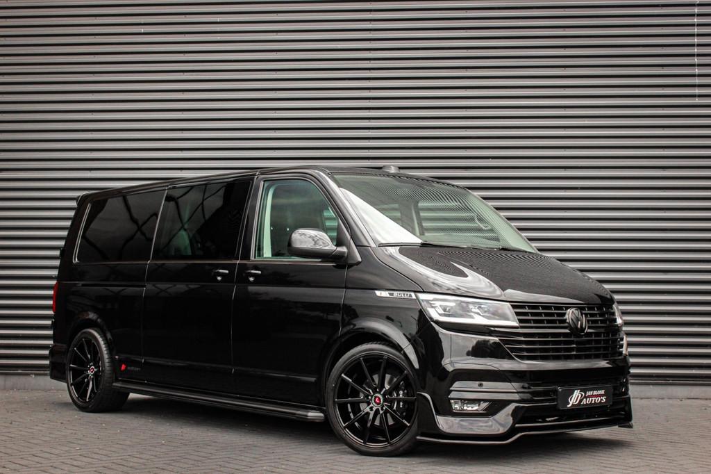 Volkswagen TRANSPORTER 2.0 TDI L2H1 150PK BULLI DC DUBBEL CA, Auto's, 4 cilinders, 150 pk, Volkswagen, Zwart