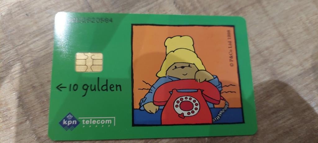 KPN Telefoonkaart Paddington 10 Gulden 1998, Verzamelen, Telefoonkaarten, Ophalen of Verzenden