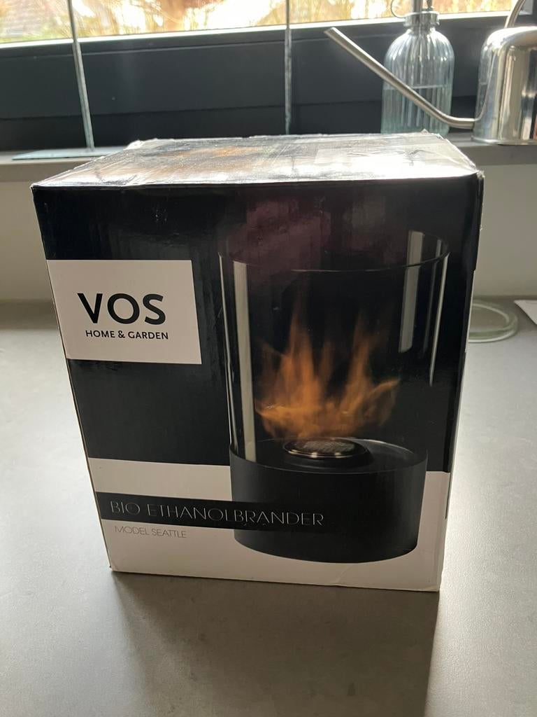 Nieuw in doos Bio ethanol brander merk Vos, Huis en Inrichting, Kachels, Ophalen of Verzenden, Zo goed als nieuw, Overige brandstoffen