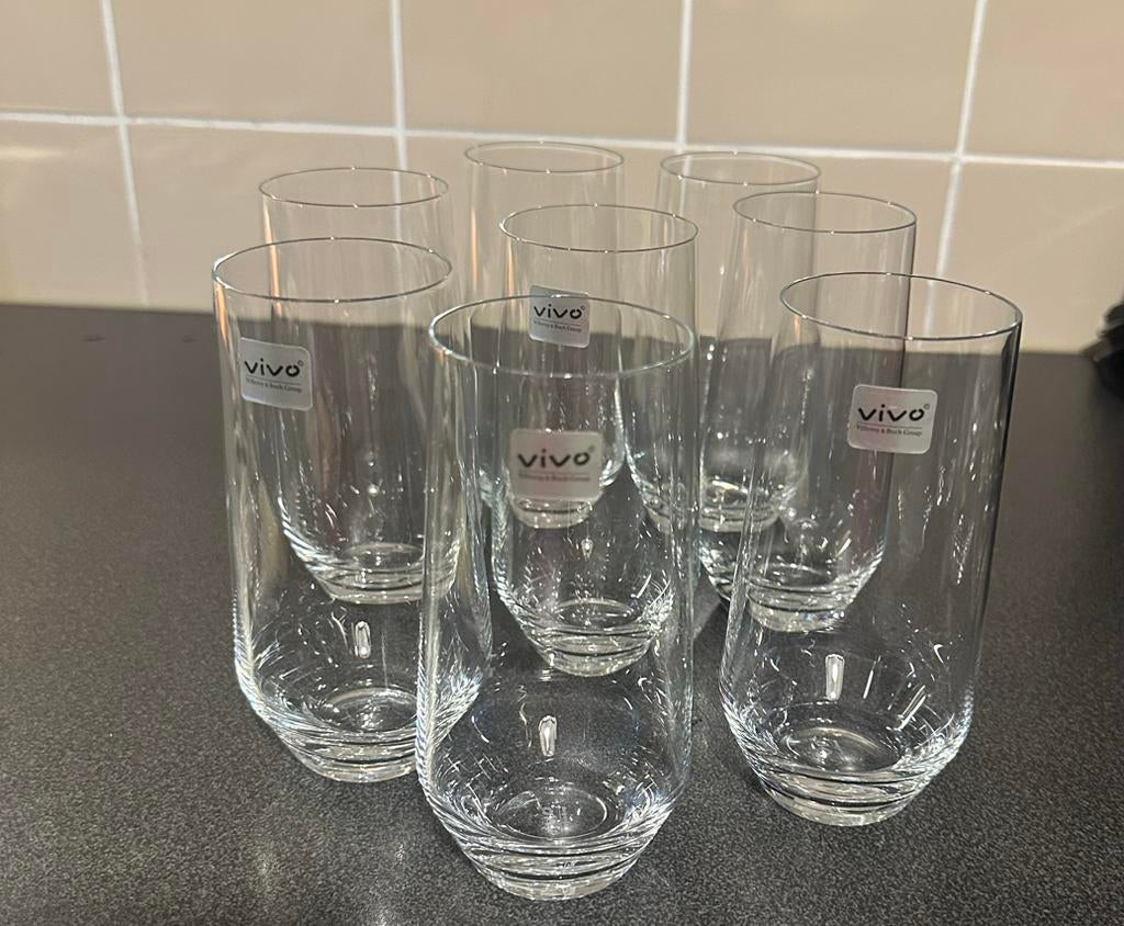 Vivo Villeroy & Boch Kristal  (Ah) nieuw!, Glas of Glazen, Nieuw, Ophalen of Verzenden, Glas