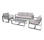 Loungeset - nieuw - outdoorliving - tuinset, Ophalen, Nieuw, Aluminium