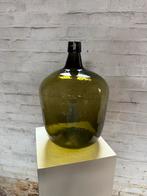 Grote groene glazen pot - Vintage Glazen Fles, Ophalen