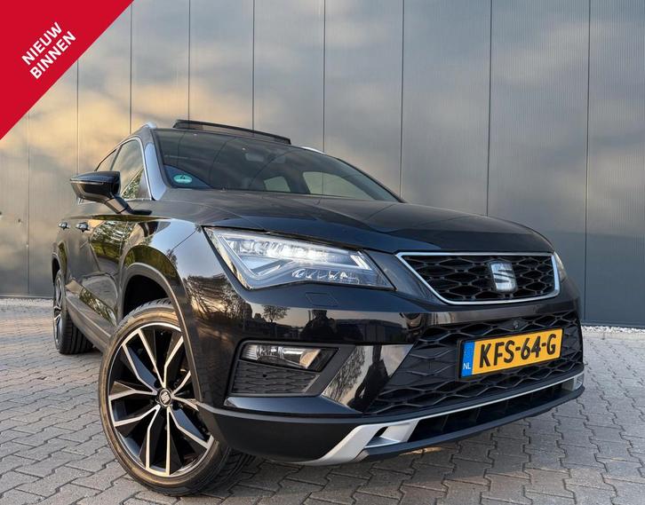 Seat ATECA 1.4 TSI 150PK Xcellence 4drive | Leder | Pano | 3, Auto's, Seat, Bedrijf, Te koop, Ateca, 360° camera, 4x4, ABS, Achteruitrijcamera
