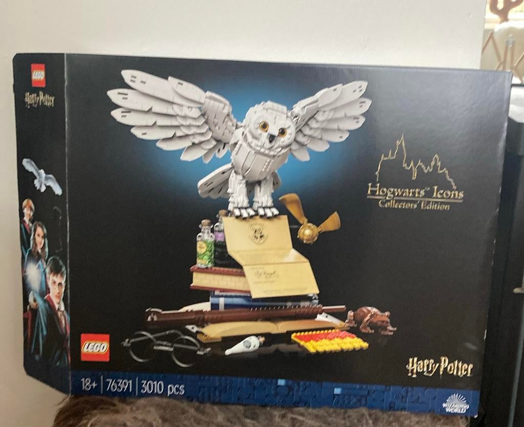 LEGO 76391 Harry Potter Hogwarts Icons Collectors Edition, Ophalen of Verzenden, Zo goed als nieuw