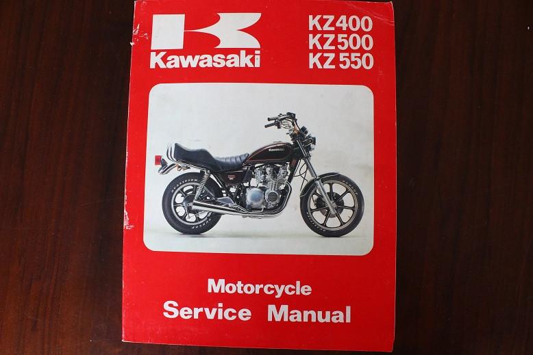 Kawasaki KZ400 KZ500 KZ550 1979 1981 service manual KZ 500, Ophalen of Verzenden, Kawasaki