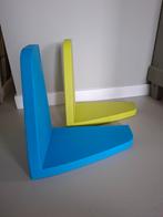 Boekensteunen blauw en geel, Ophalen