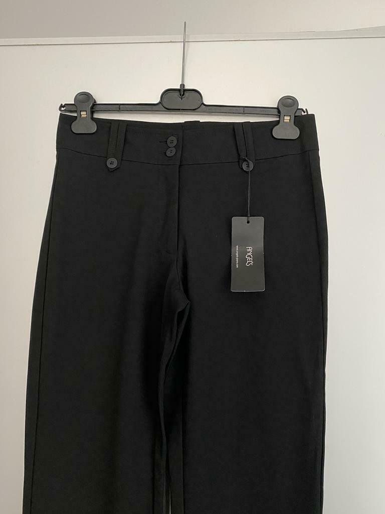 G133 Nieuw: Angels Dolly: mt. 36/38=S/M broek L32 zwart, Kleding | Dames, Zwart, Nieuw, Ophalen of Verzenden, Angels