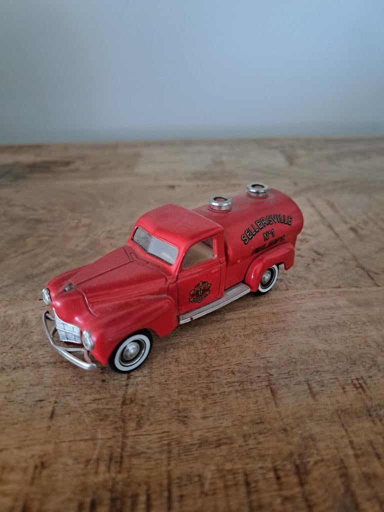 Solido model dodge 1950 brandweer auto, Gebruikt, Solido, Frankrijk, Ophalen of Verzenden