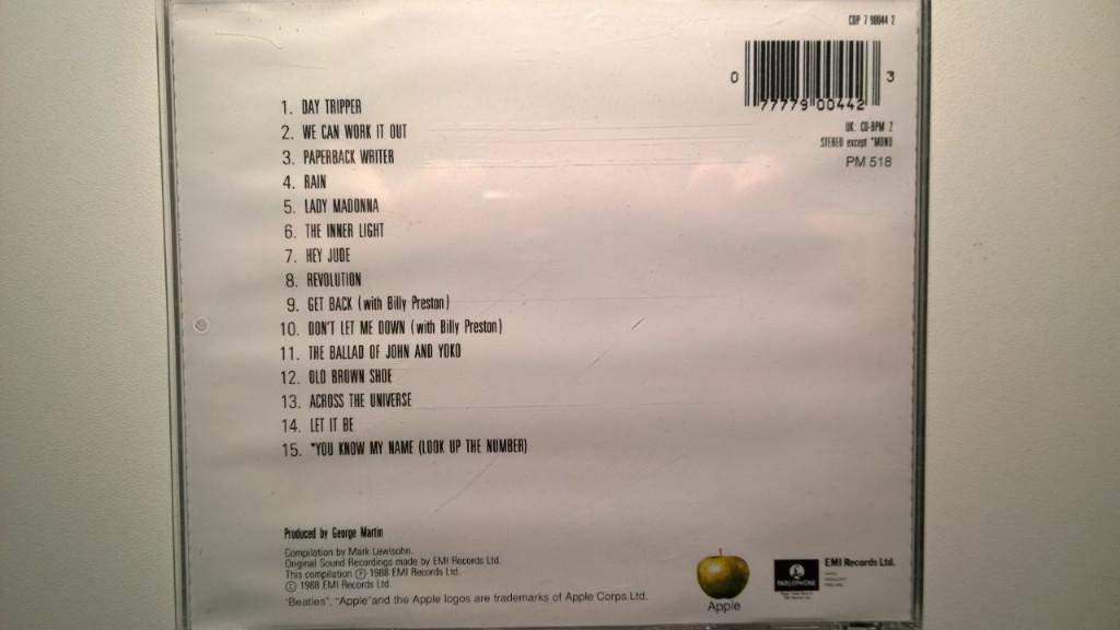 The Beatles - Past Masters Volume Two, Ophalen of Verzenden, 1970 - 1979, Zo goed als nieuw