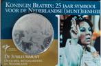 Zilveren 10 Euro Munt - Beatrix 2005 - Jubileummunt coincard, Verzenden, Koningin Beatrix, Zilver, Euro's