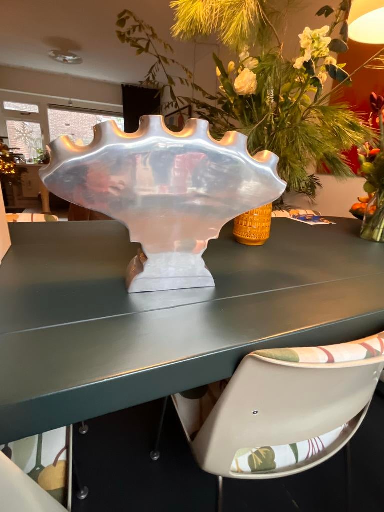 Massief aluminium tulpenvaas - 35x50x11 cm, Ophalen of Verzenden