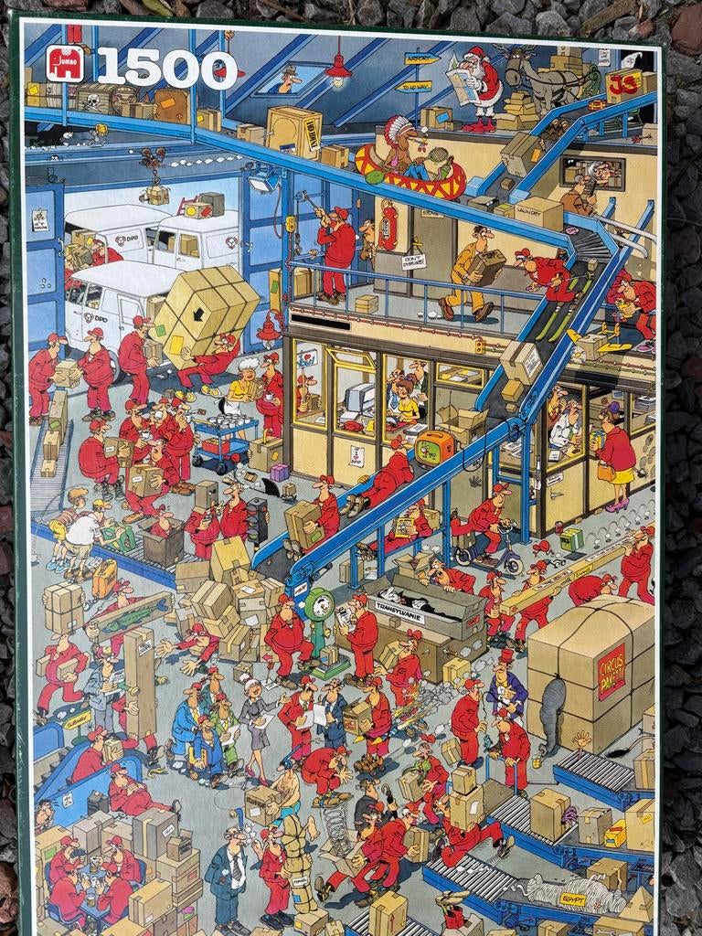 Jan van Haasteren puzzels 1000 en 1500 stukjes, Hobby en Vrije tijd, Ophalen, 500 t/m 1500 stukjes, Gebruikt, Legpuzzel