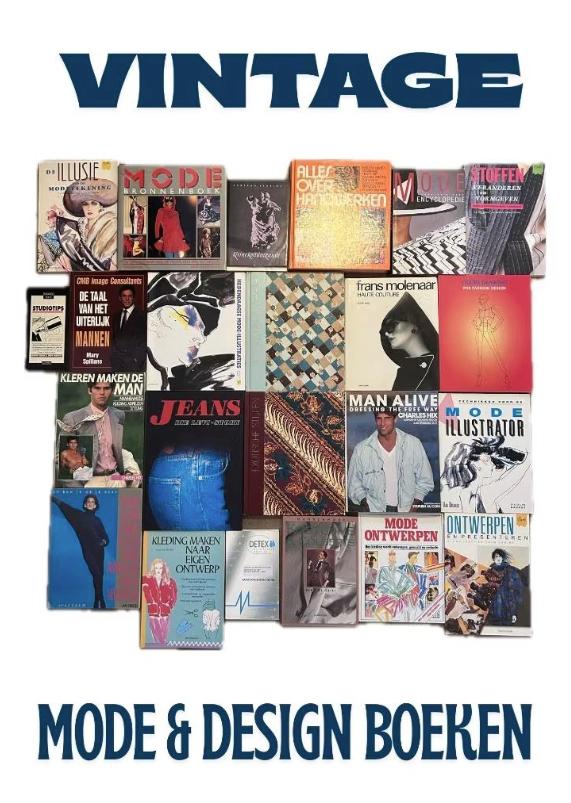 Grote Bundel Vintage Mode & Design Boeken (24 stuks), Boeken, Ophalen of Verzenden, Gelezen, Mode algemeen