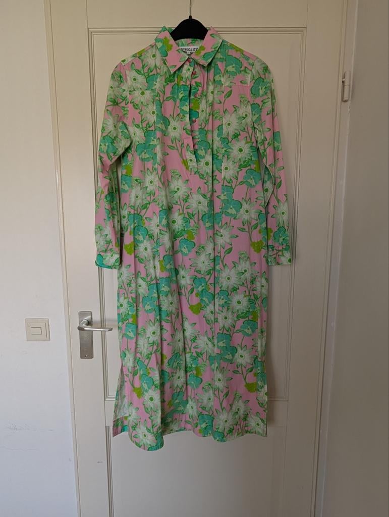 Stieglits, Kleding | Dames, Jurken, Ophalen of Verzenden, Zo goed als nieuw, Maat 38/40 (M), Onder de knie