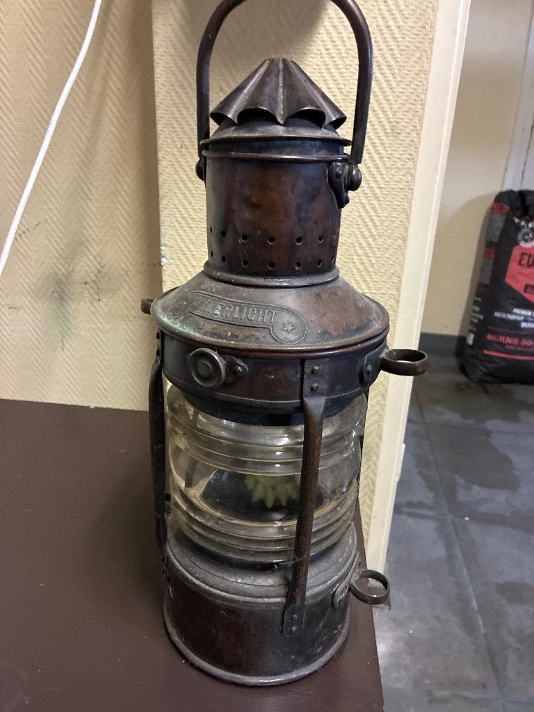 Scheepslantaarn, Antiek en Kunst, Antiek | Lampen, Ophalen