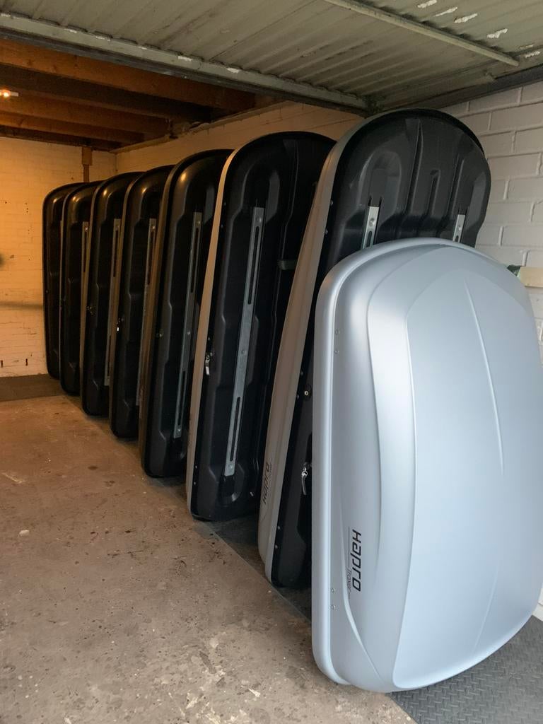 Dakkoffer te huur! Hapro & thule. Inclusief dakdragers, Ophalen, Zo goed als nieuw