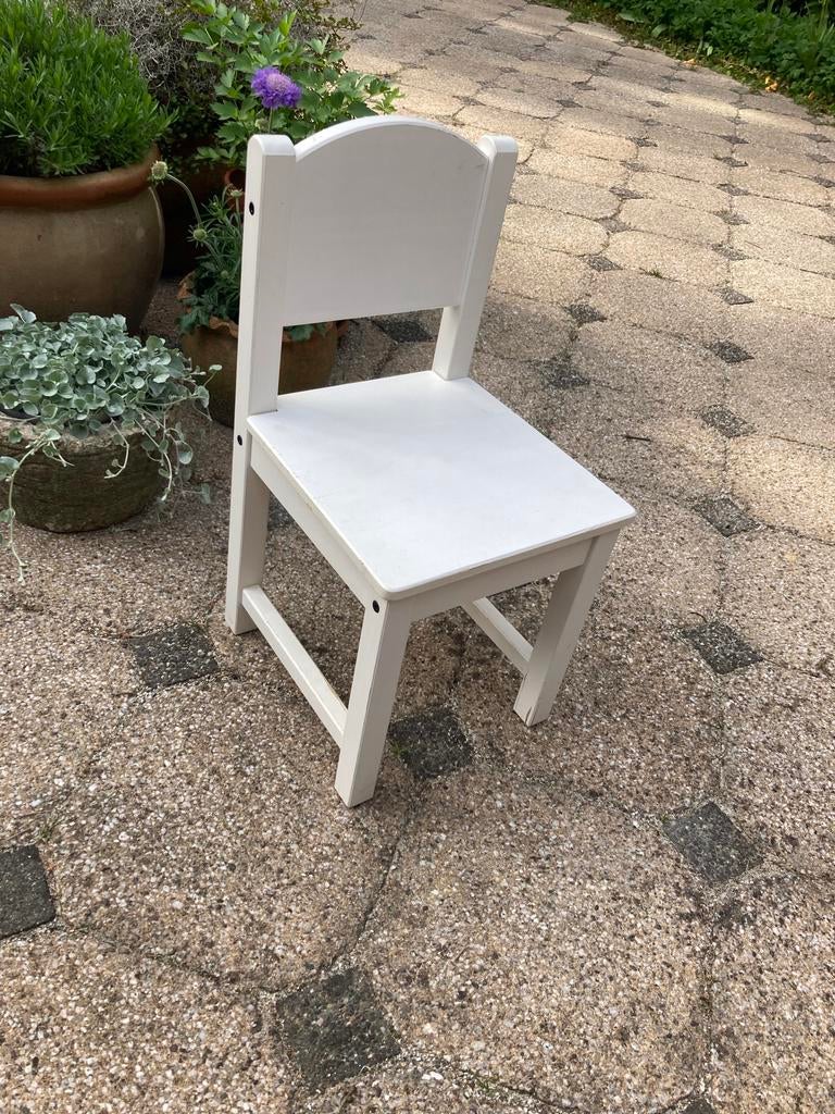 IKEA SUNDVIK Peuterstoel - Wit, Kinderen en Baby's, Kinderkamer | Tafels en Stoelen, Ophalen, Gebruikt, Stoel(en)