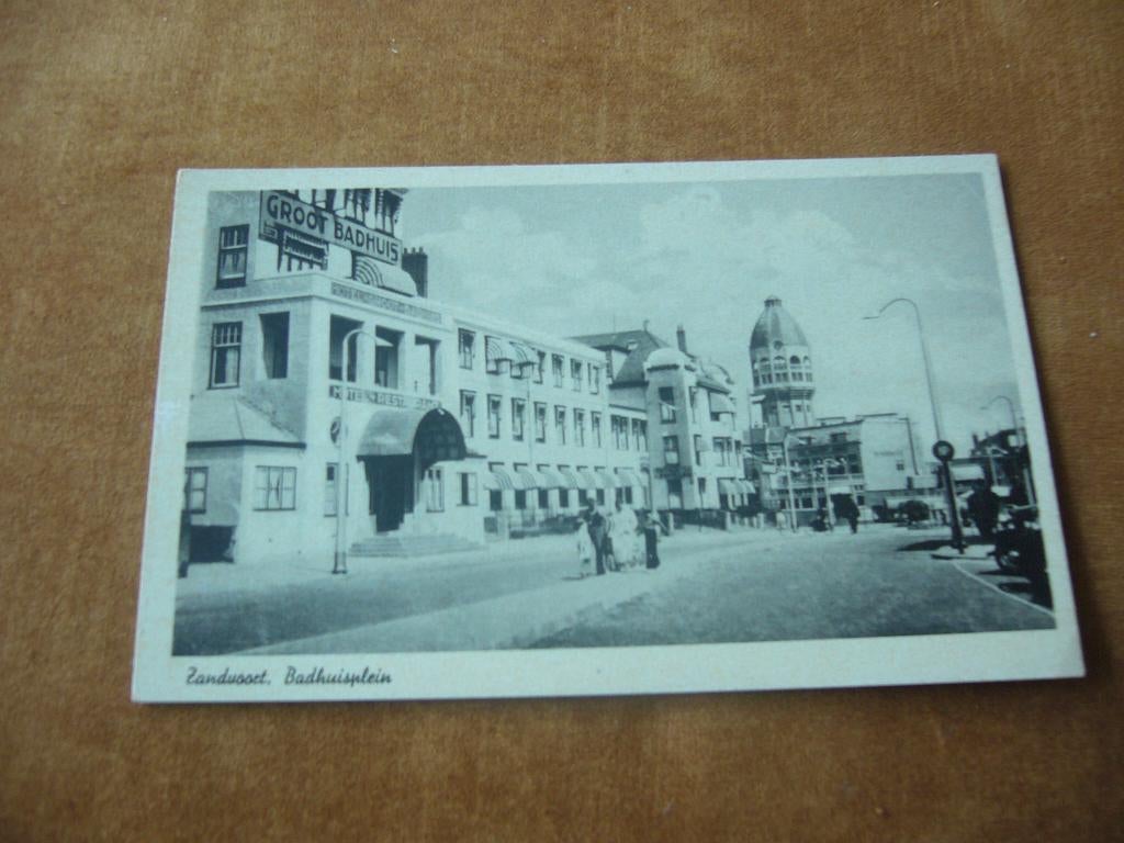 ZANDVOORT  =  BADHUISPLEIN, Ophalen of Verzenden, 1920 tot 1940, Ongelopen, Noord-Holland