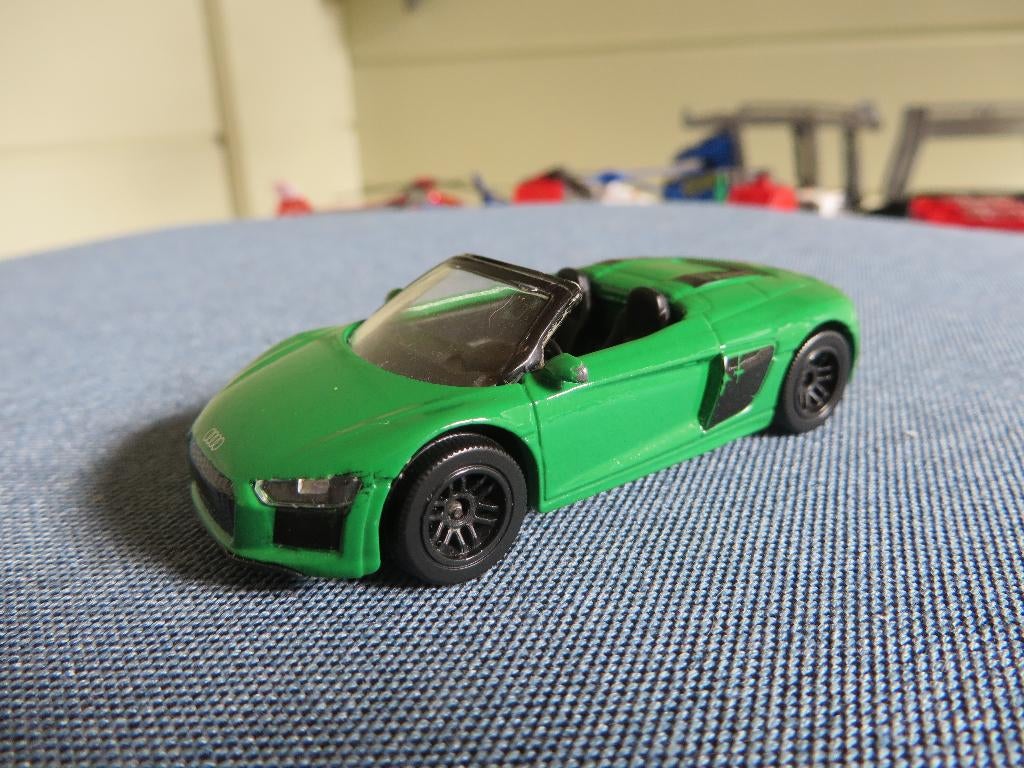 Majorette Audi R8 Cabriolet, Ophalen of Verzenden, Gebruikt, Auto