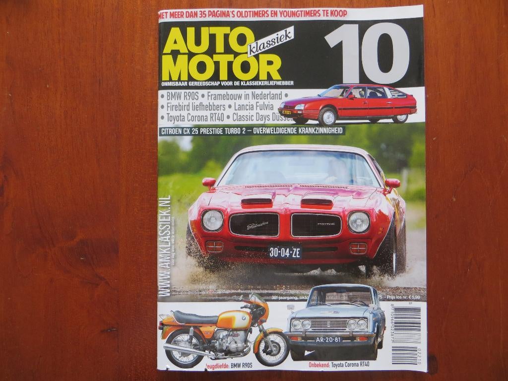 Auto Motor Klassiek 10 2022 Toyota Corona TR40 Lancia Fulvia, Ophalen of Verzenden, Nieuw, Toyota