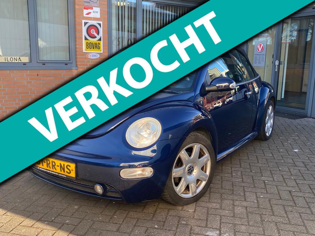 Volkswagen New Beetle Cabriolet 2.0 Highline, Electronic Stability Program (ESP), Stof, Gebruikt, Beetle (Kever)