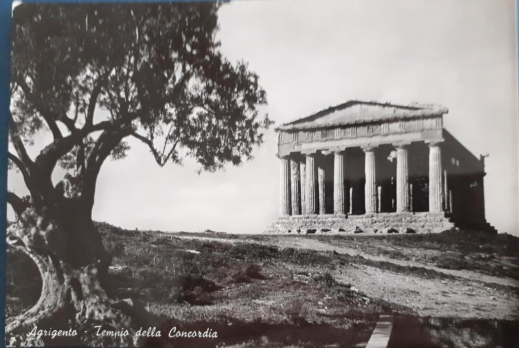 Ansichtkaart Italie Agrigento, Verzamelen, Ophalen of Verzenden, 1960 tot 1980, Gelopen, Italië