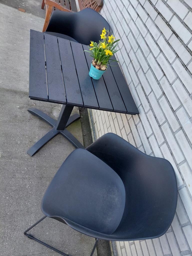 Setje balkon of tuin, Tuin en Terras, Tuinsets en Loungesets, Ophalen of Verzenden, Zo goed als nieuw