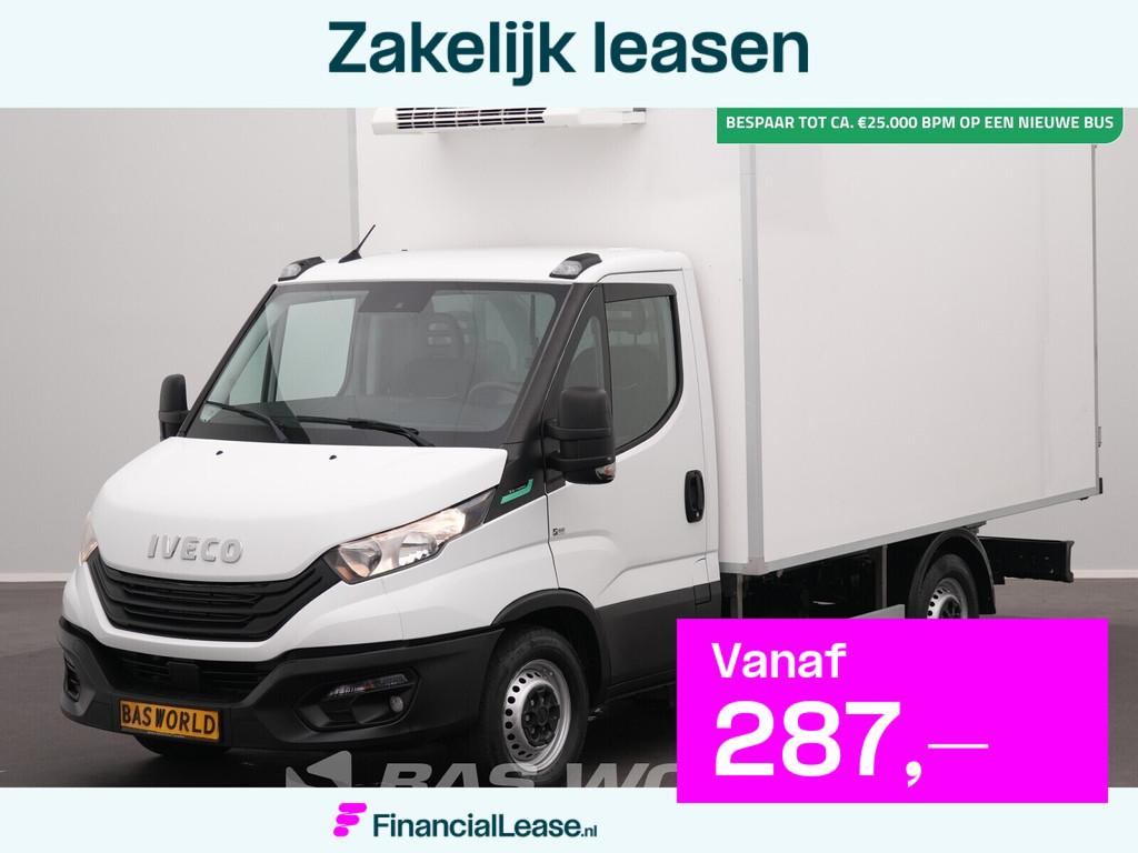 Iveco Daily 35S14 3.0L CNG Zijdeur Koelwagen Thermo King V-3, Multifunctioneel stuurwiel, Stof, Gebruikt, Euro 6
