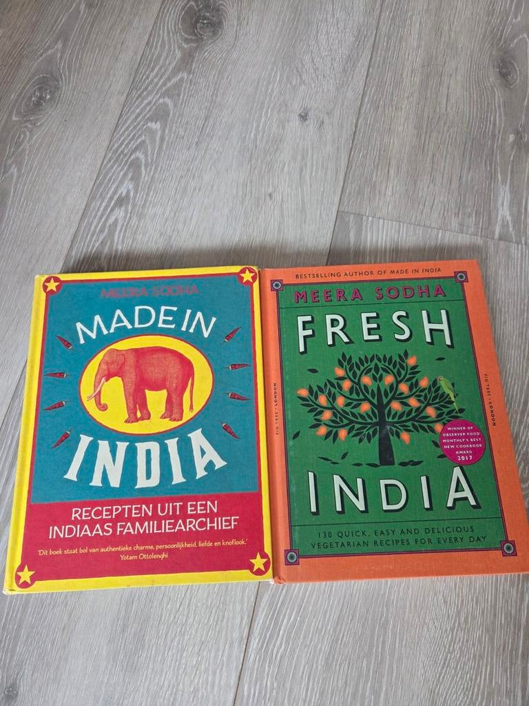 Meera Sodha 2x - Made in India + Fresh India, Boeken, Ophalen of Verzenden, Gelezen, Azië en Oosters