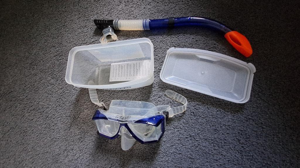 Snorkelset Pegaso, Watersport en Boten, Ophalen of Verzenden, Zo goed als nieuw, Snorkelset