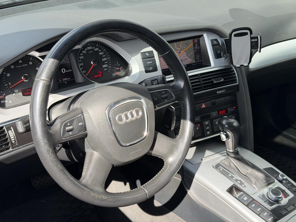 Audi A6 Avant 2.8 FSI Pro Line S | RIJKLAAR | Stoelverwarmin, Auto's, Audi, Euro 5, Lichtsensor, Gebruikt, Zwart