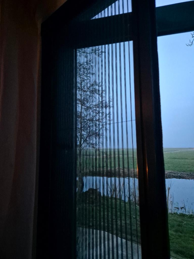 Bruynzeel Plissé Hordeur s900, Doe-het-zelf en Verbouw, Deuren en Horren, Ophalen, 80 tot 100 cm, Hordeur, Zo goed als nieuw