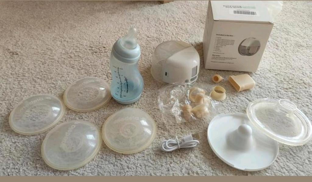 Hands free breast pump w199 elektrische borstkolf medela, Ophalen of Verzenden, Zo goed als nieuw, Borstkolf