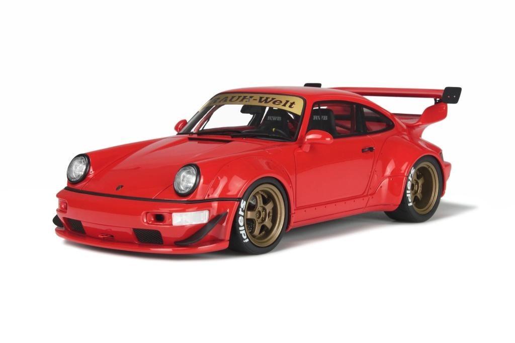 GT spirit GT083 Porsche 964 RWB Rood, Hobby en Vrije tijd, Modelauto's | 1:18, Ophalen of Verzenden, Nieuw, Auto, Overige merken